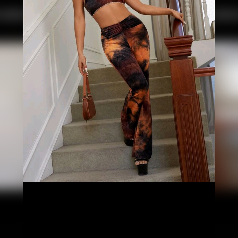 Tie dye pants